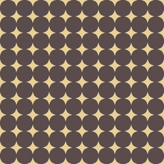 Seamless brown and goilden background for your designs. Modern ornament. Geometric abstract pattern