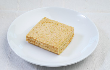 sliced white  bread