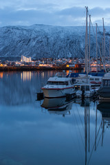 Tromso podczas nocy polarnej © Agnieszka Rodowicz
