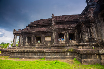 Fototapeta na wymiar Cambodia ancient castle
