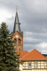 Fototapeta na wymiar Kirche St. Salvatoris Stangerode