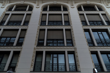 Facade of the Bonn Building in Luxembourg City, Luxembourg