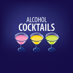 alcoholic cocktails logo