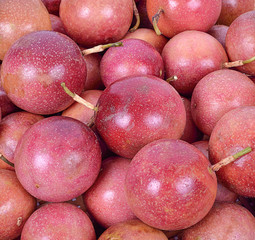 Passion Fruit ( Maracuja , Maracuya ) tropical asian fruits diet food Background