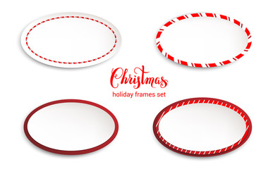 holiday frames isolated