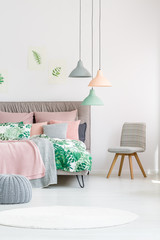 Chair next to bed