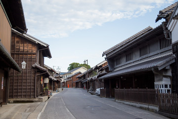 Fototapeta premium 名古屋有松の町並み