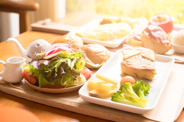 close up of brunch