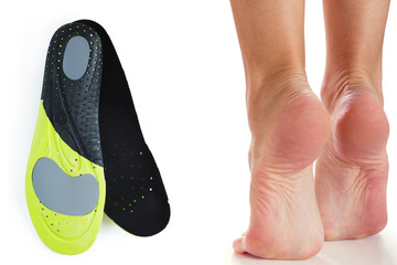 feet and orthopedic insoles