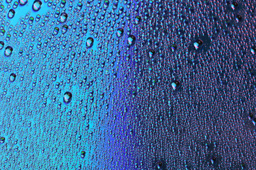 Bunte Wassertropfen Hintergrund