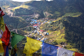 Kuri village at the base of Kalinchowk