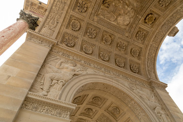 The Arc de Triomphe du Carrousel is a triumphal arch in Paris, located in the Place du Carrousel