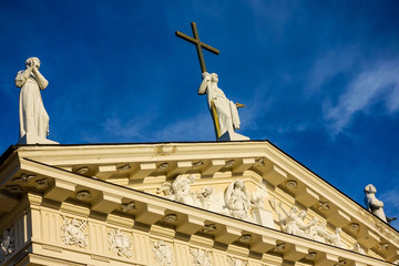 Obraz premium The Cathedral of Vilnius, Lithuanian