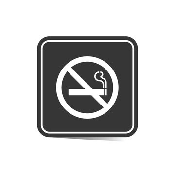 recommend clip art: no smoking sign illustration