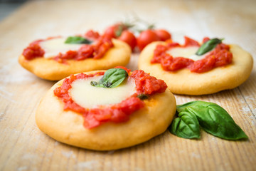 Pizze Fritte, Fried Pizza, Neapolitan Food 