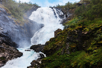 kjosfossen waterfall, Norway