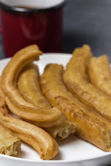 churros with hot chocolate