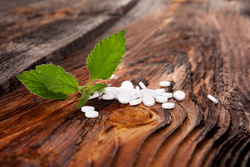 Artificial sweetener pills.