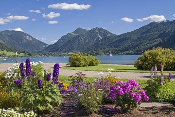 Schliersee - idyllischer Alpensee in Oberbayern