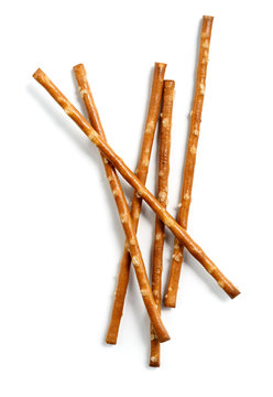 Fototapeta salted sticks isolated