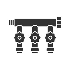 Manifold tap glyph icon