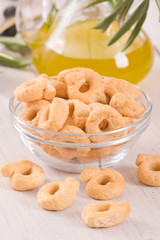 Italian taralli. 