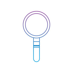 magnifier search technology tool element find vector illustration