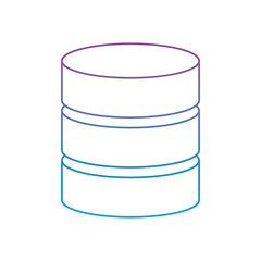 Obraz premium data server center system backup service vector illustration