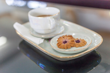 Cookies and coffee