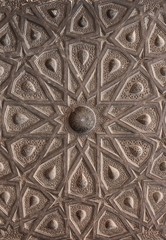 Arabian Oriental Ornamental carvings / An Islamic art of Arabian Oriental decorative ornamental carvings on a wall