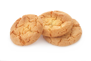 cookie on a white background