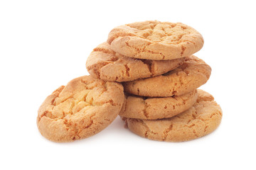 cookie on a white background
