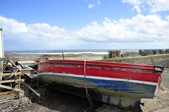 Johnshaven, Scotland, UK, Fishing Village