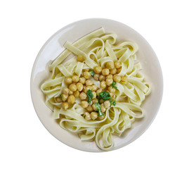  Calabrian pasta with chickpea