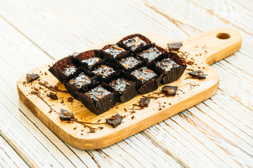Chocolate brownies cake