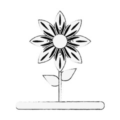 Beautiful flower symbol