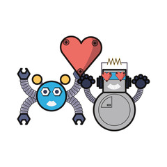 robots couple icon