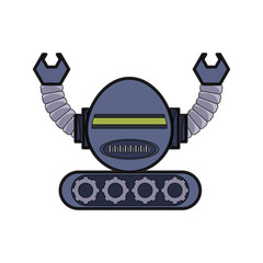 cartoon robot design 
