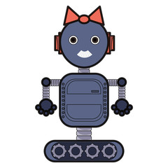 cartoon robot design 