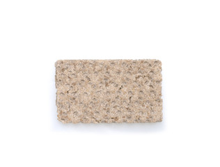 Kknäckebrot / freigestellt auf Weiss.
