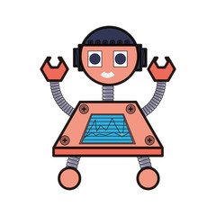 cartoon robot design 
