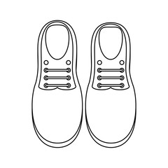 Pair of elegant shoes