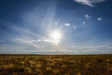 Western Landscape on the Grasslands of Colorado
