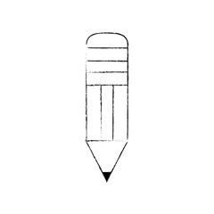 Wooden pencil isolated icon vector illustration graphic design