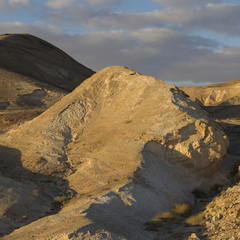Elevated view of desert, Judean Desert, Dead Sea Region, Israel