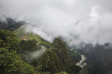 Fototapeta premium Machu Picchu Lost city of Inkas in Peru