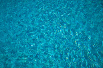 Blue swimming pool texture background