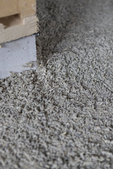 hemp natural floor isolation in a house
