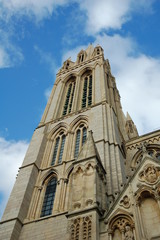 Fototapeta na wymiar Truro Cathedral in Truro, Cornwall