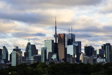 Fototapeta na wymiar Toronto Skyline